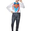 Spirit Halloween Clark Kent Union Suit - DC Comics