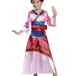 Spirit Halloween Kids Mulan Costume Deluxe – Disney