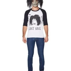 Spirit Halloween Lost Soul Billy Butcherson Raglan T Shirt - Hocus Pocus -Cheap Trick Or Treat Hub Store 07505092 d