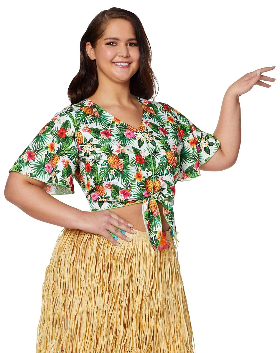 Spirit Halloween Plus Size Luau Shirt 1 Spirit Halloween Plus Size Luau Shirt