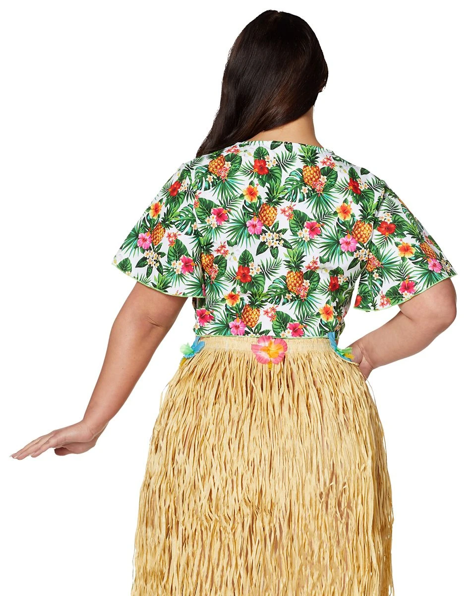 Spirit Halloween Plus Size Luau Shirt 2 Spirit Halloween Plus Size Luau Shirt - Image 2