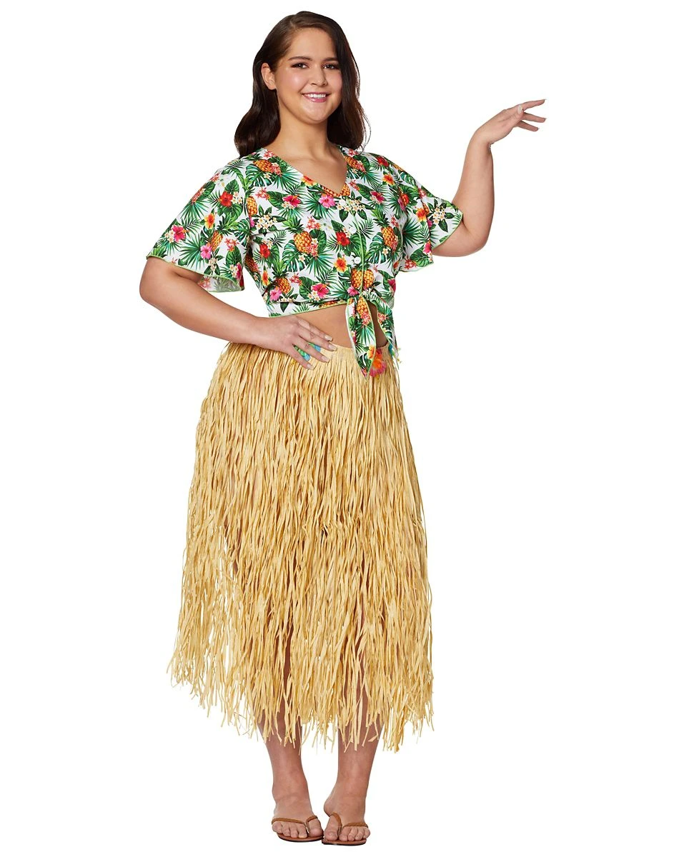 Spirit Halloween Plus Size Luau Shirt 3 Spirit Halloween Plus Size Luau Shirt - Image 3