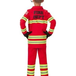 Spirit Halloween Kids Firefighter Costume - The Signature Collection -Cheap Trick Or Treat Hub Store 07522204 c