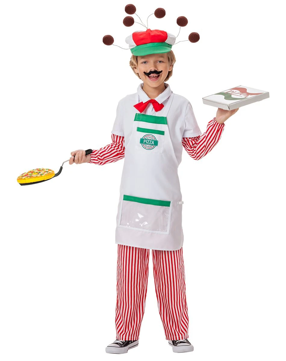 Spirit Halloween Kids Pizza Guy Costume - The Signature Collection 1 Spirit Halloween Kids Pizza Guy Costume - The Signature Collection