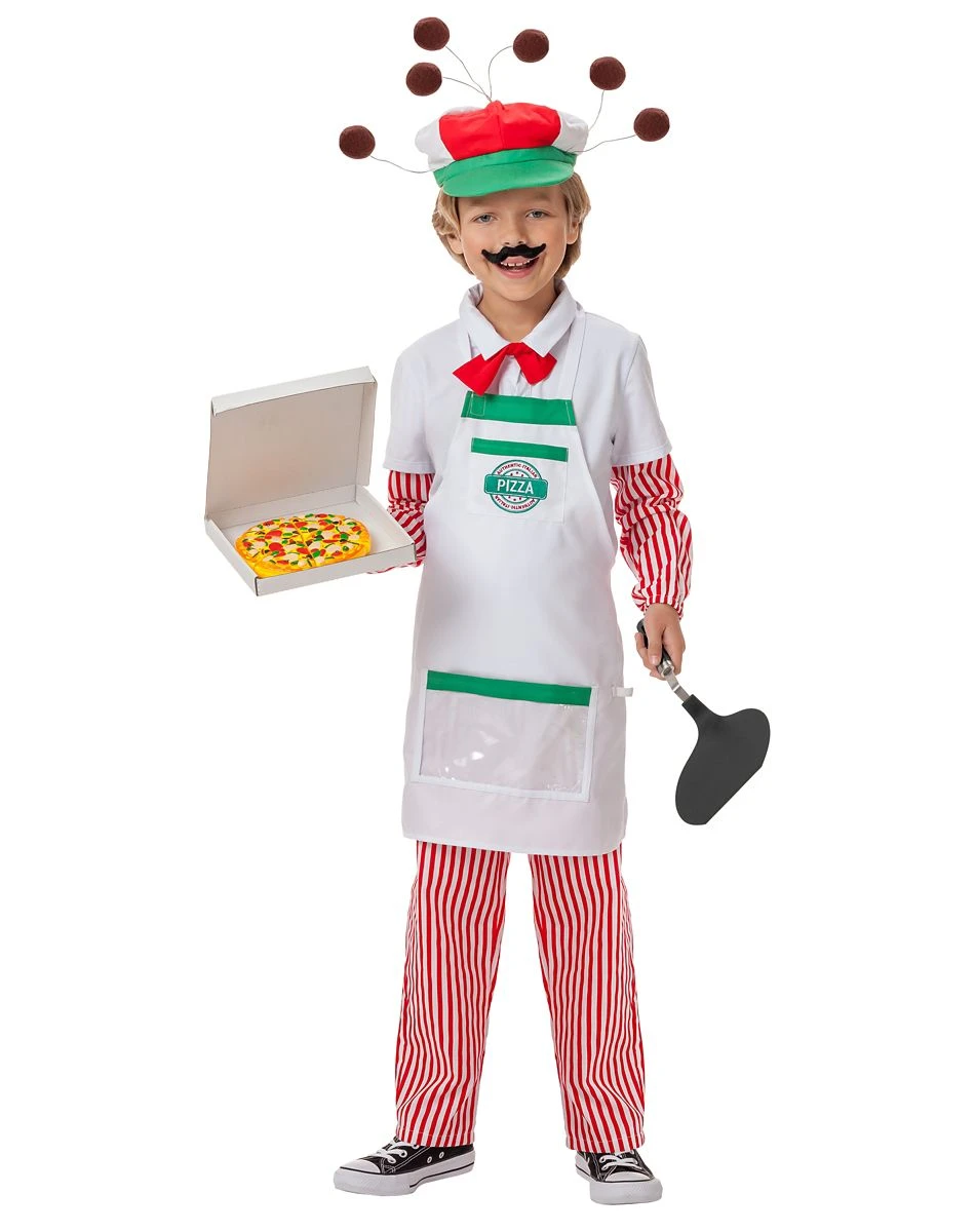 Spirit Halloween Kids Pizza Guy Costume - The Signature Collection 2 Spirit Halloween Kids Pizza Guy Costume - The Signature Collection - Image 2