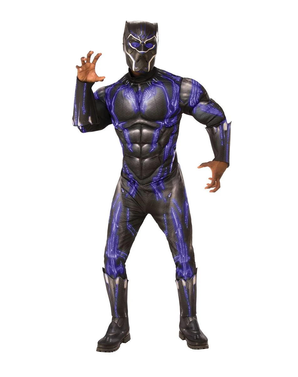 Spirit Halloween Adult Black Panther Costume Deluxe - Marvel 1 Spirit Halloween Adult Black Panther Costume Deluxe - Marvel