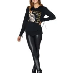 Spirit Halloween Thackery Binx Cat Sweatshirt - Hocus Pocus 5 Spirit Halloween Thackery Binx Cat Sweatshirt - Hocus Pocus -Cheap Trick Or Treat Hub Store 07526494 c