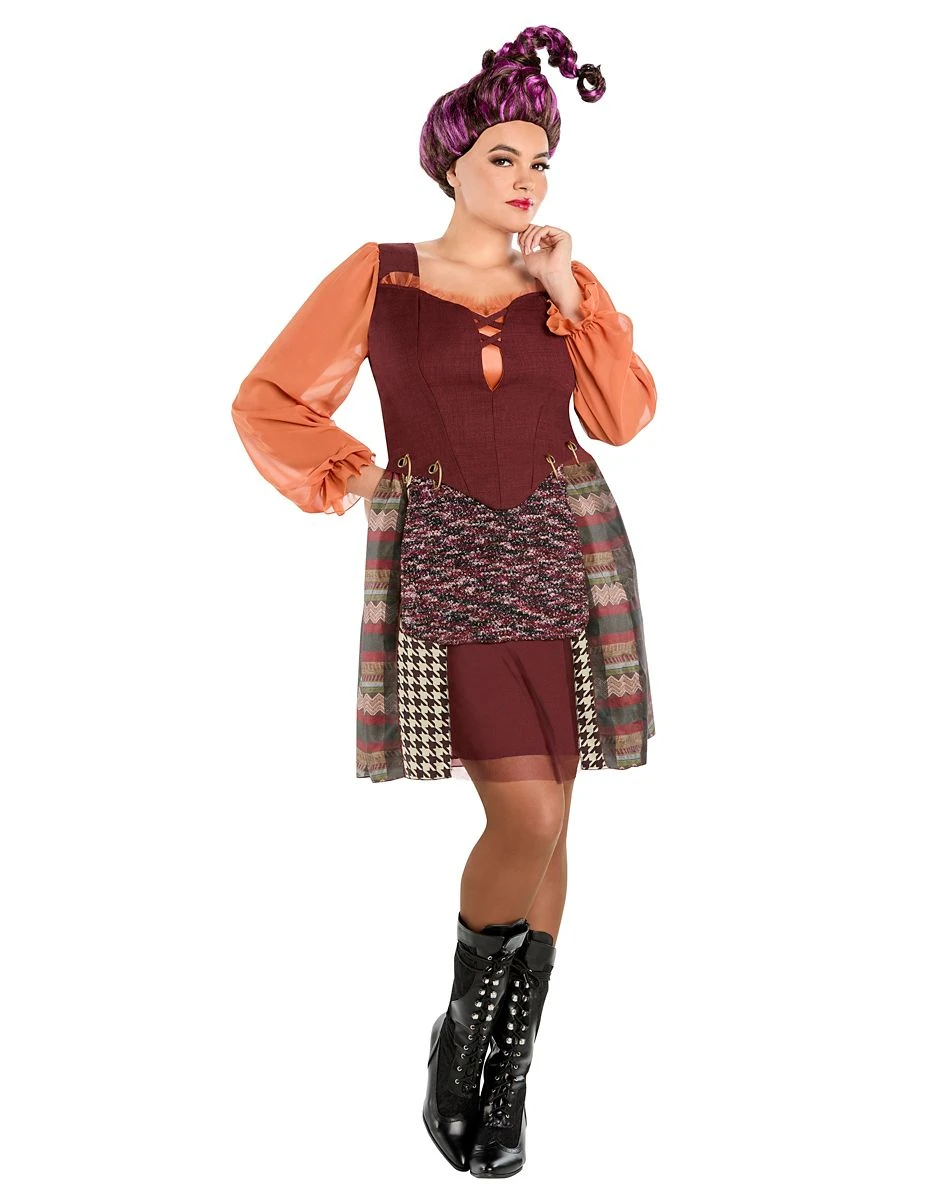 Spirit Halloween Adult Mary Sanderson Dress - Hocus Pocus 4 Spirit Halloween Adult Mary Sanderson Dress - Hocus Pocus - Image 4