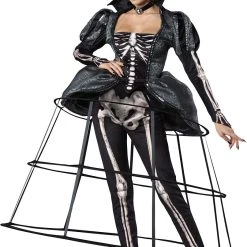 Spirit Halloween Adult Skeleton Queen Costume - The Signature Collection