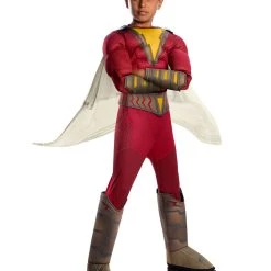 Spirit Halloween Kids Shazam Costume Deluxe - DC Comics