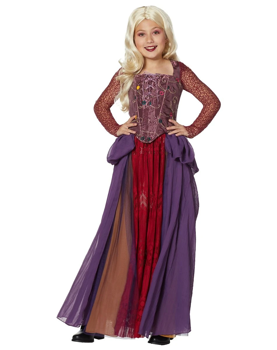 Spirit Halloween Kids Sarah Sanderson Costume The Signature Collection - Hocus Pocus 1 Spirit Halloween Kids Sarah Sanderson Costume The Signature Collection - Hocus Pocus