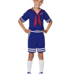 Spirit Halloween Kids Steve Scoops Ahoy Costume - Stranger Things