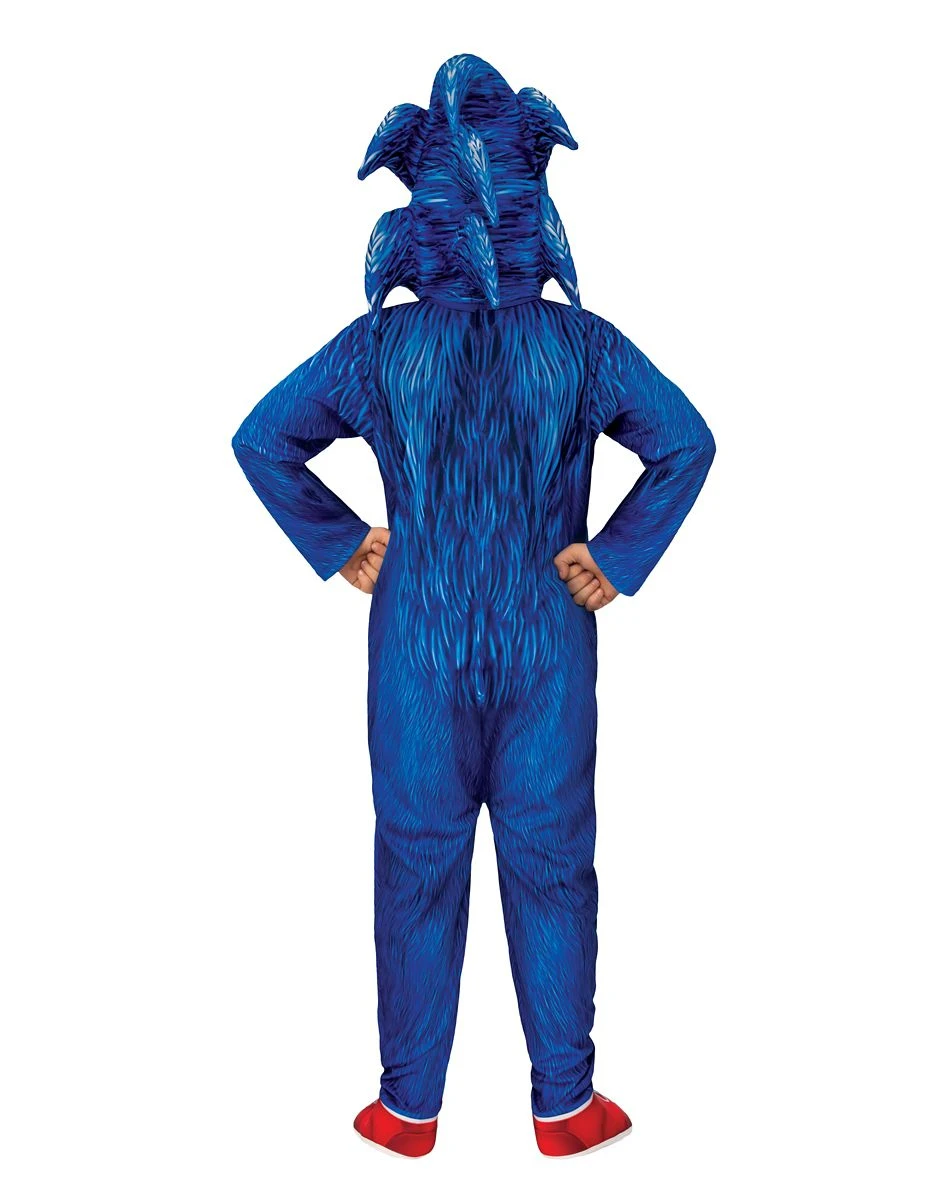 Spirit Halloween Kids Sonic The Hedgehog Costume Deluxe 2 Spirit Halloween Kids Sonic The Hedgehog Costume Deluxe - Image 2
