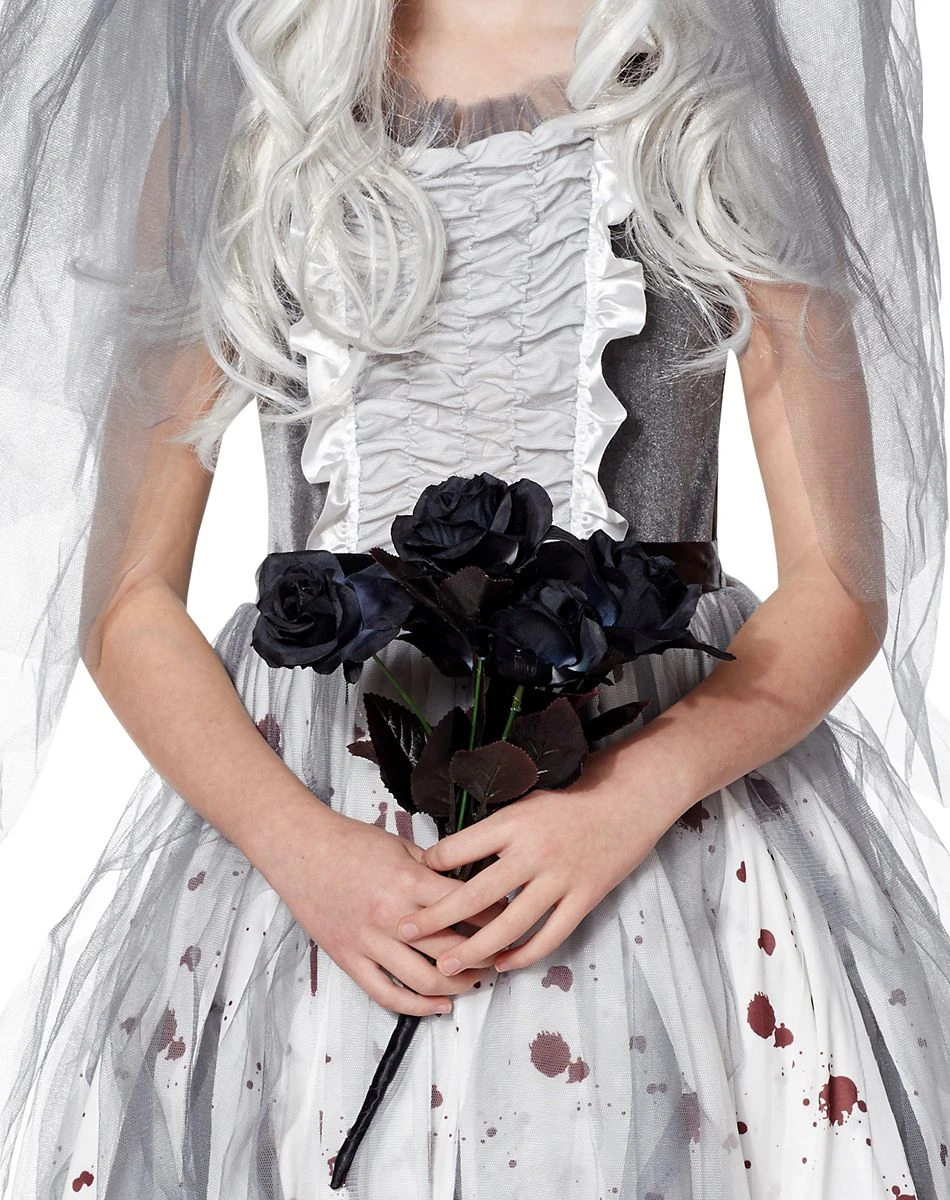 Spirit Halloween Kids Ghost Bride Costume - The Signature Collection 4 Spirit Halloween Kids Ghost Bride Costume - The Signature Collection - Image 4