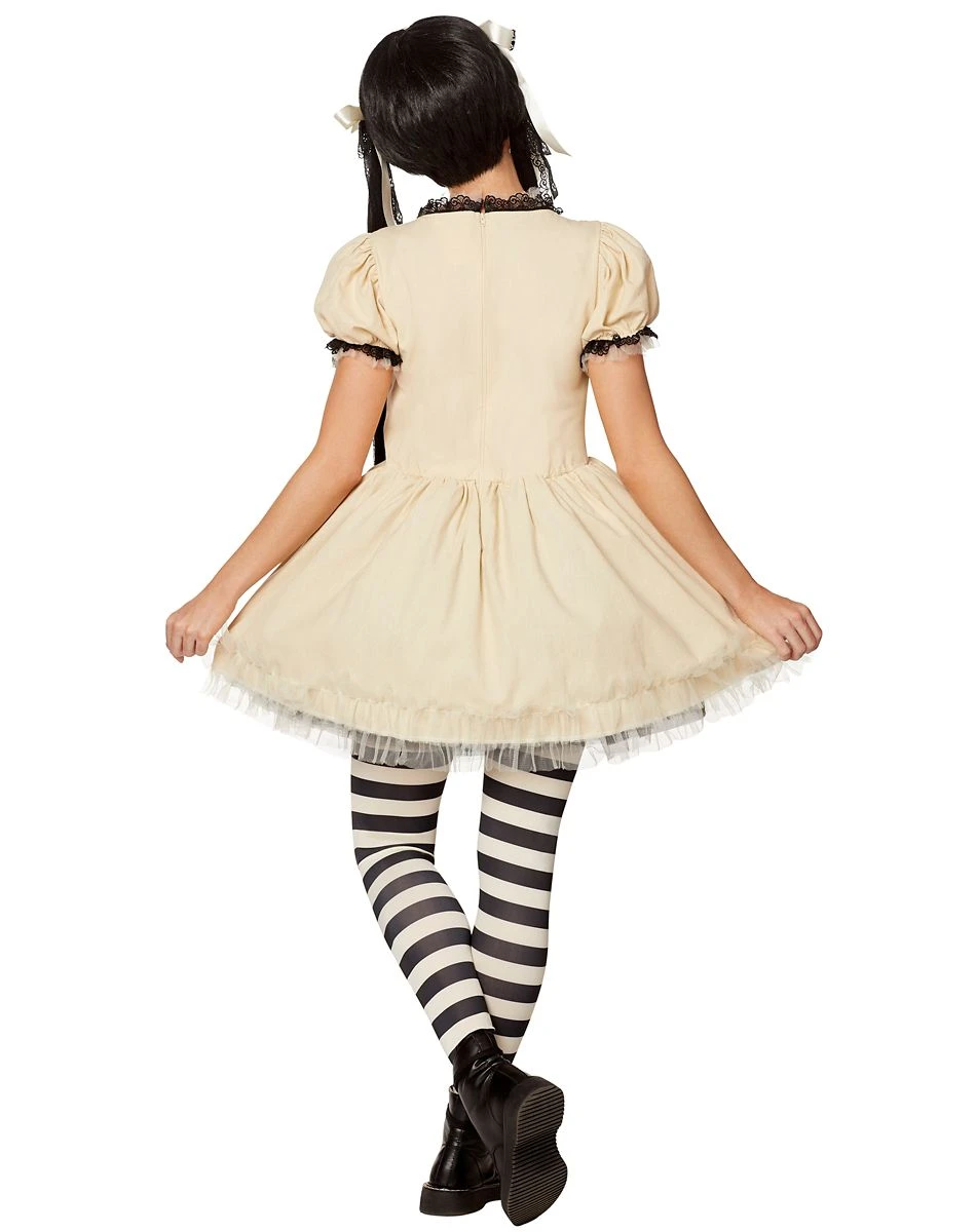 Spirit Halloween Kids Creepy Doll Costume - The Signature Collection 2 Spirit Halloween Kids Creepy Doll Costume - The Signature Collection - Image 2