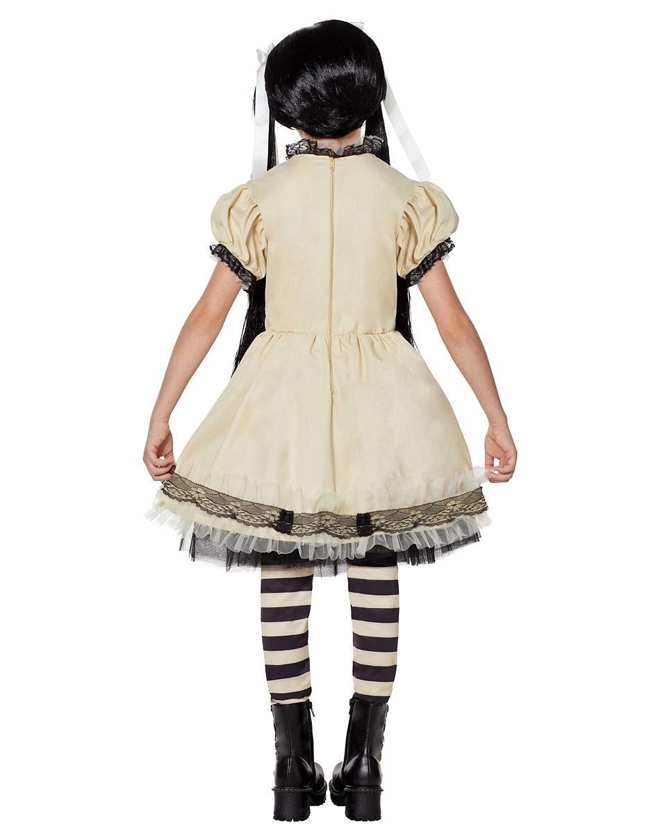 Spirit Halloween Kids Creepy Doll Costume - The Signature Collection 3 Spirit Halloween Kids Creepy Doll Costume - The Signature Collection - Image 3
