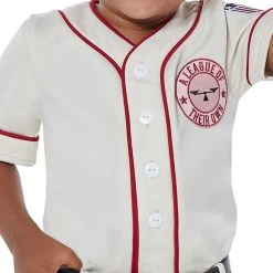 Spirit Halloween Toddler Jimmy Costume - A League of Their Own -Cheap Trick Or Treat Hub Store 07559818 c