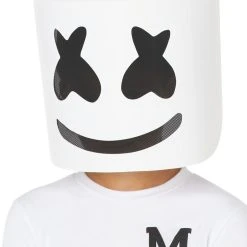 Spirit Halloween Kids Marshmello Costume 5 Spirit Halloween Kids Marshmello Costume -Cheap Trick Or Treat Hub Store 07560063 c