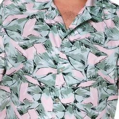 Spirit Halloween Hopper Button Down Plus Size Shirt - Stranger Things -Cheap Trick Or Treat Hub Store 07560550 c