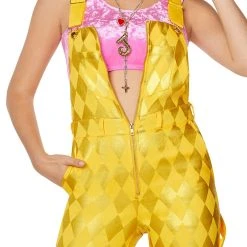 Spirit Halloween Harley Quinn Overall Jumpsuit - Birds of Prey -Cheap Trick Or Treat Hub Store 07563141 c