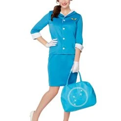 Spirit Halloween Adult Flight Attendant Costume