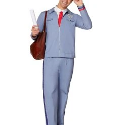 Spirit Halloween Adult Retro Mail Carrier Costume