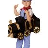 Spirit Halloween Toddler Ride-Along Train and Conductor Costume