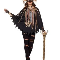 Spirit Halloween Adult Voodoo Poncho