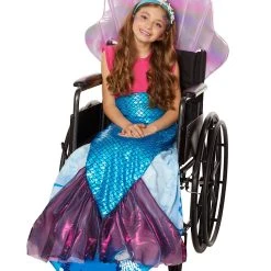 Spirit Halloween Kids Mermaid Wheelchair Costume