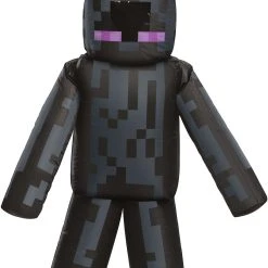 Spirit Halloween Kids Enderman Inflatable Costume - Minecraft