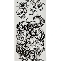 Spirit Halloween Multi-Pack Punk Tattoos - 6 Count 5 Spirit Halloween Multi-Pack Punk Tattoos - 6 Count -Cheap Trick Or Treat Hub Store 07595838 c