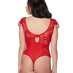 Spirit Halloween Lace Trim Plus Size Bodysuit 14 Spirit Halloween Lace Trim Plus Size Bodysuit -Cheap Trick Or Treat Hub Store 07603053 d