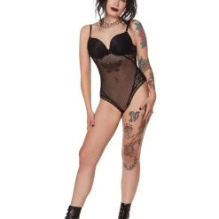 Spirit Halloween Flock Mesh Bodysuit 7 Spirit Halloween Flock Mesh Bodysuit -Cheap Trick Or Treat Hub Store 07603160 c