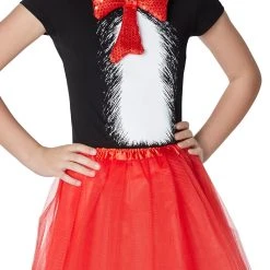 Spirit Halloween Kids Cat in the Hat Costume Kit - Dr. Seuss -Cheap Trick Or Treat Hub Store 07616436 c