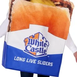 Spirit Halloween Adult Sliders Costume - White Castle -Cheap Trick Or Treat Hub Store 07630460 c