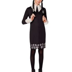 Spirit Halloween Kids Wednesday Addams Costume - The Addams Family 2
