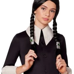 Spirit Halloween Kids Wednesday Addams Costume - The Addams Family 2 -Cheap Trick Or Treat Hub Store 07630718 d