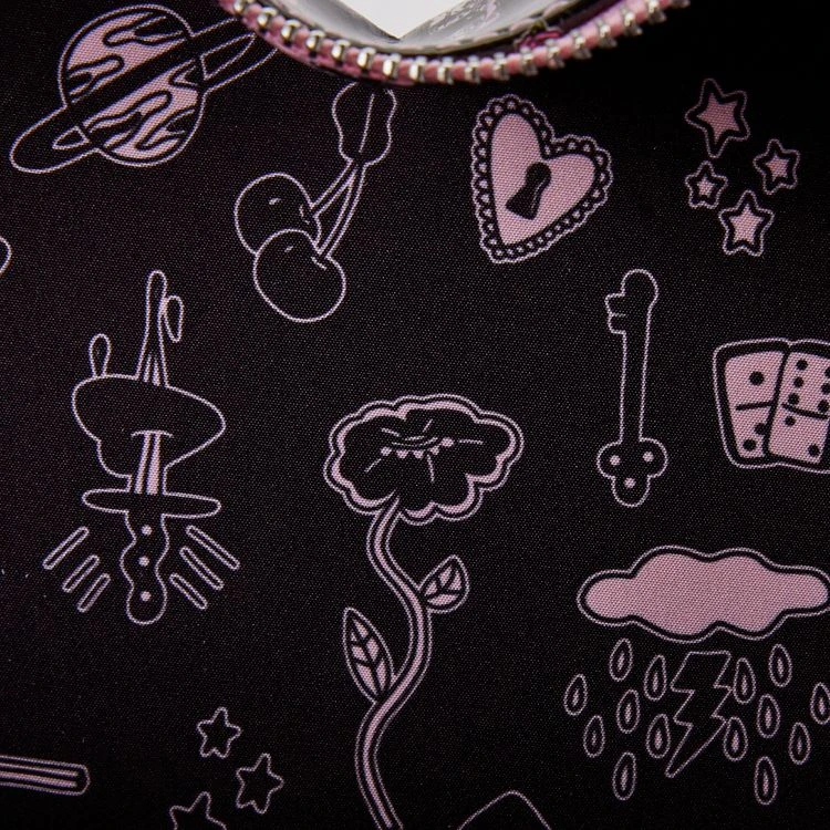 Spirit Halloween Loungefly Valfre Heart Mini Backpack 4 Spirit Halloween Loungefly Valfre Heart Mini Backpack - Image 4