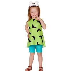 Spirit Halloween Toddler Pebbles Costume - The Flintstones