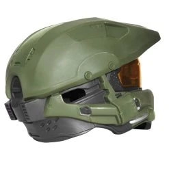 Spirit Halloween Kids Master Chief Light-Up Helmet Deluxe - Halo -Cheap Trick Or Treat Hub Store 07651862 d