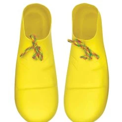 Spirit Halloween Yellow Clown Shoes